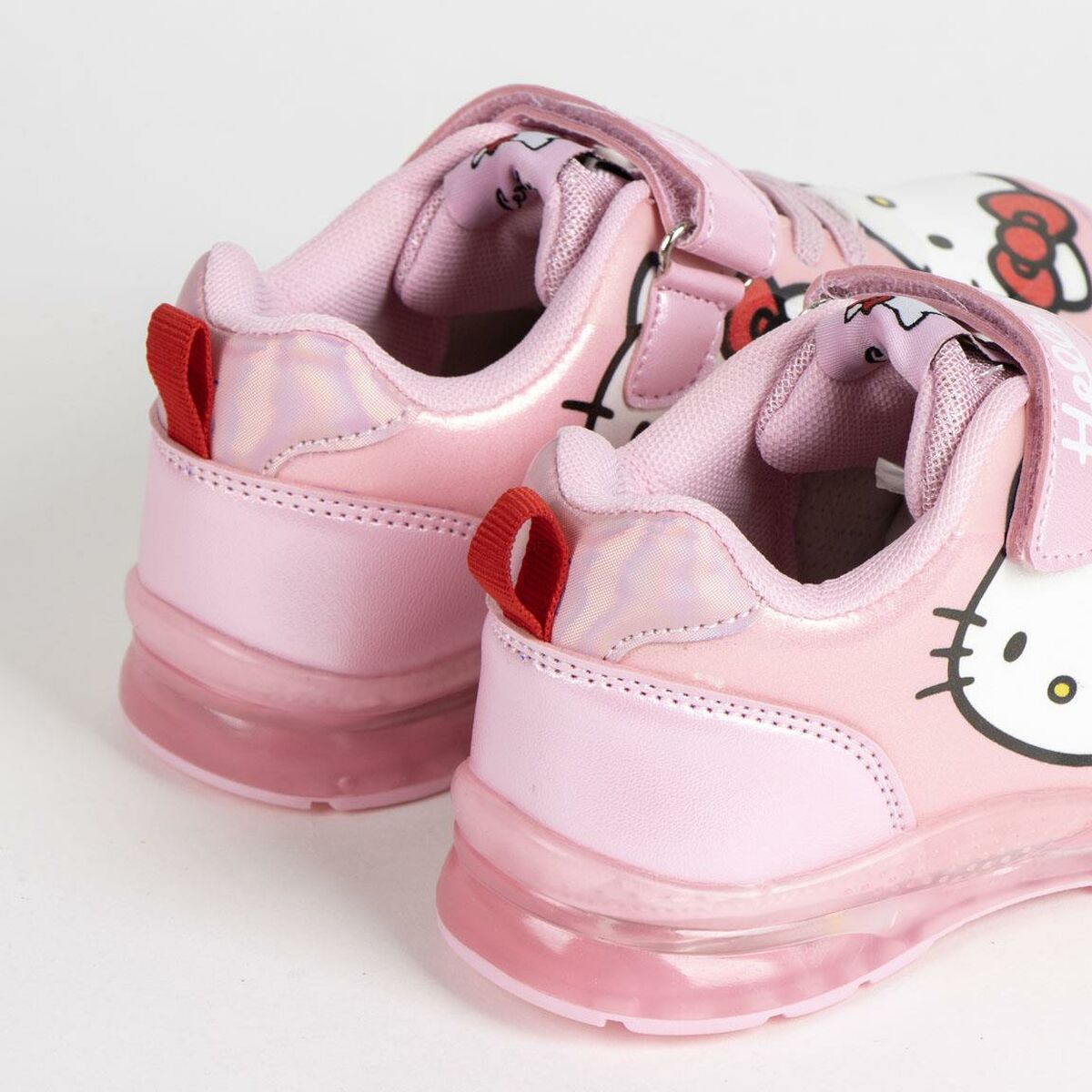 Αθλητικα παπουτσια με LED Hello Kitty Ροζ