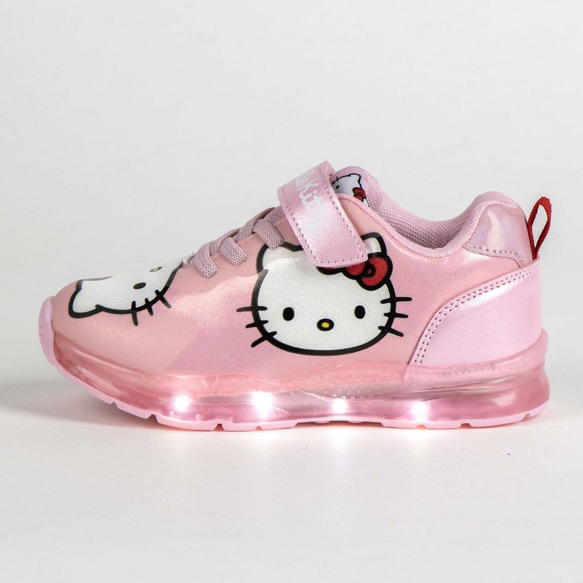 Αθλητικα παπουτσια με LED Hello Kitty Ροζ