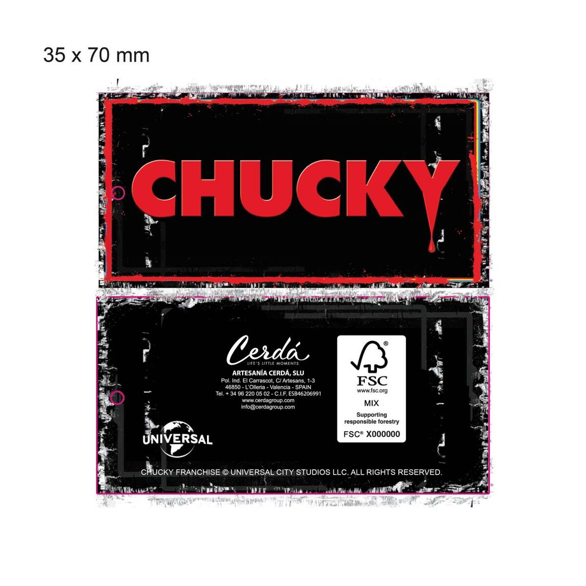 παντόφλες για το σπίτι Chucky Μπλε