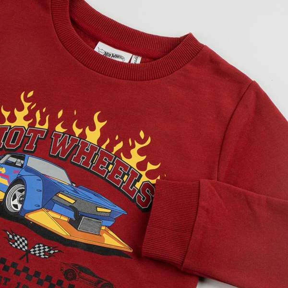 Παιδικό Μπλουζάκι Hot Wheels Σκούρο Κόκκινο