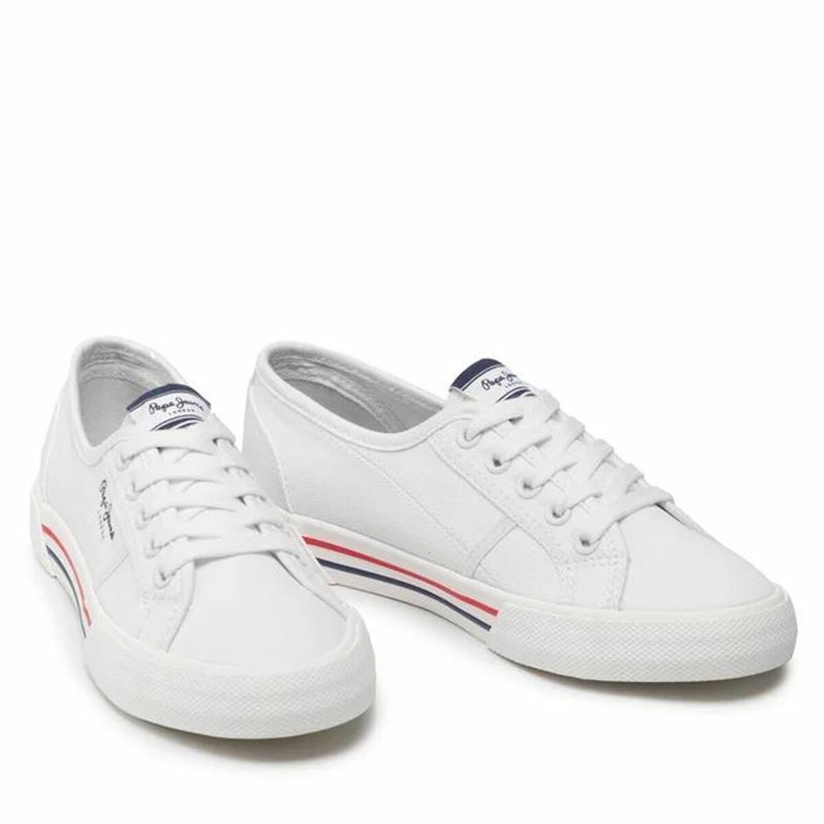Γυναικεία Αθλητικά Παπούτσια Pepe Jeans Brady Basic Λευκό