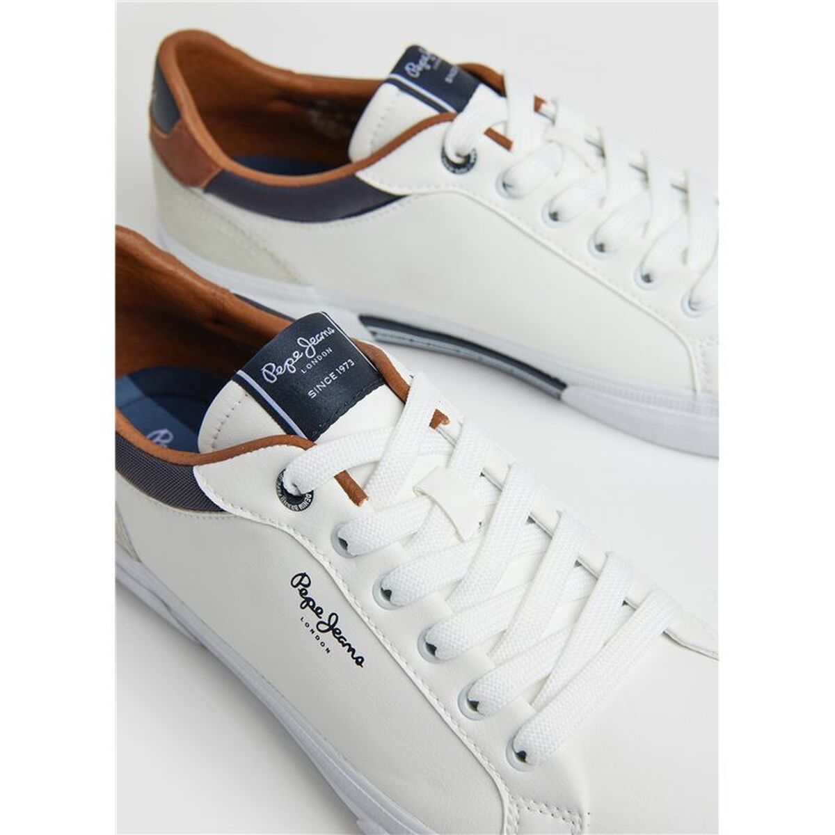 Ανδρικά Αθλητικά Παπούτσια Pepe Jeans Kenton Court Λευκό