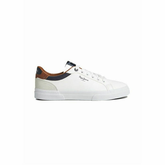 Ανδρικά Αθλητικά Παπούτσια Pepe Jeans Kenton Court Λευκό
