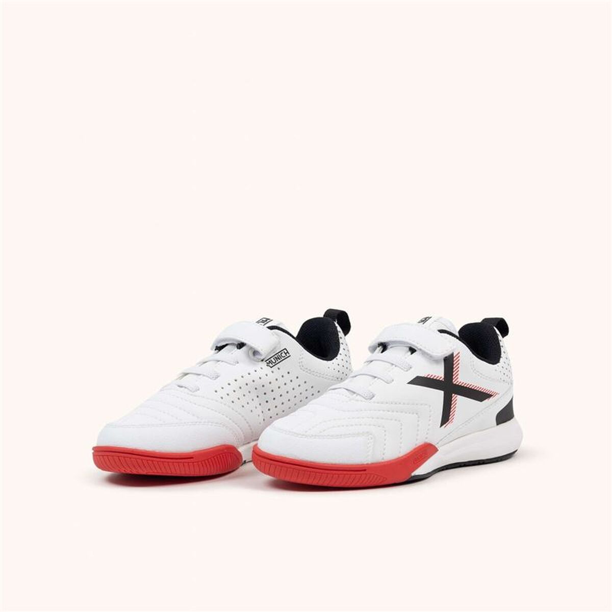 Παπούτσια Ποδοσφαίρου Σάλας για Παιδιά Munich Rondito Kid Elastic Laces