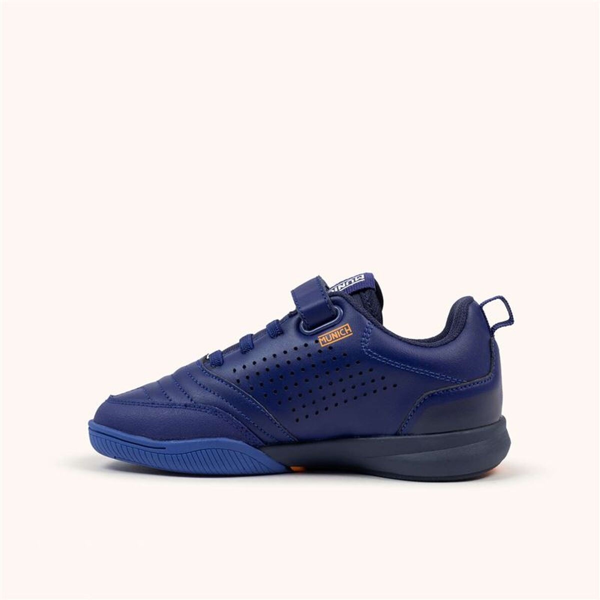 Παπούτσια Ποδοσφαίρου Σάλας για Παιδιά Munich Rondito Kid Elastic Laces Μπλε
