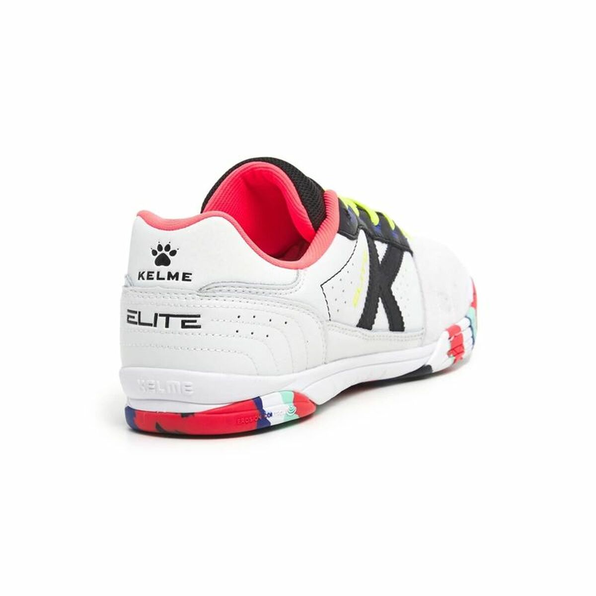 Παπούτσια Ποδοσφαίρου Σάλας για Ενήλικες Kelme Elite Λευκό Μαύρο
