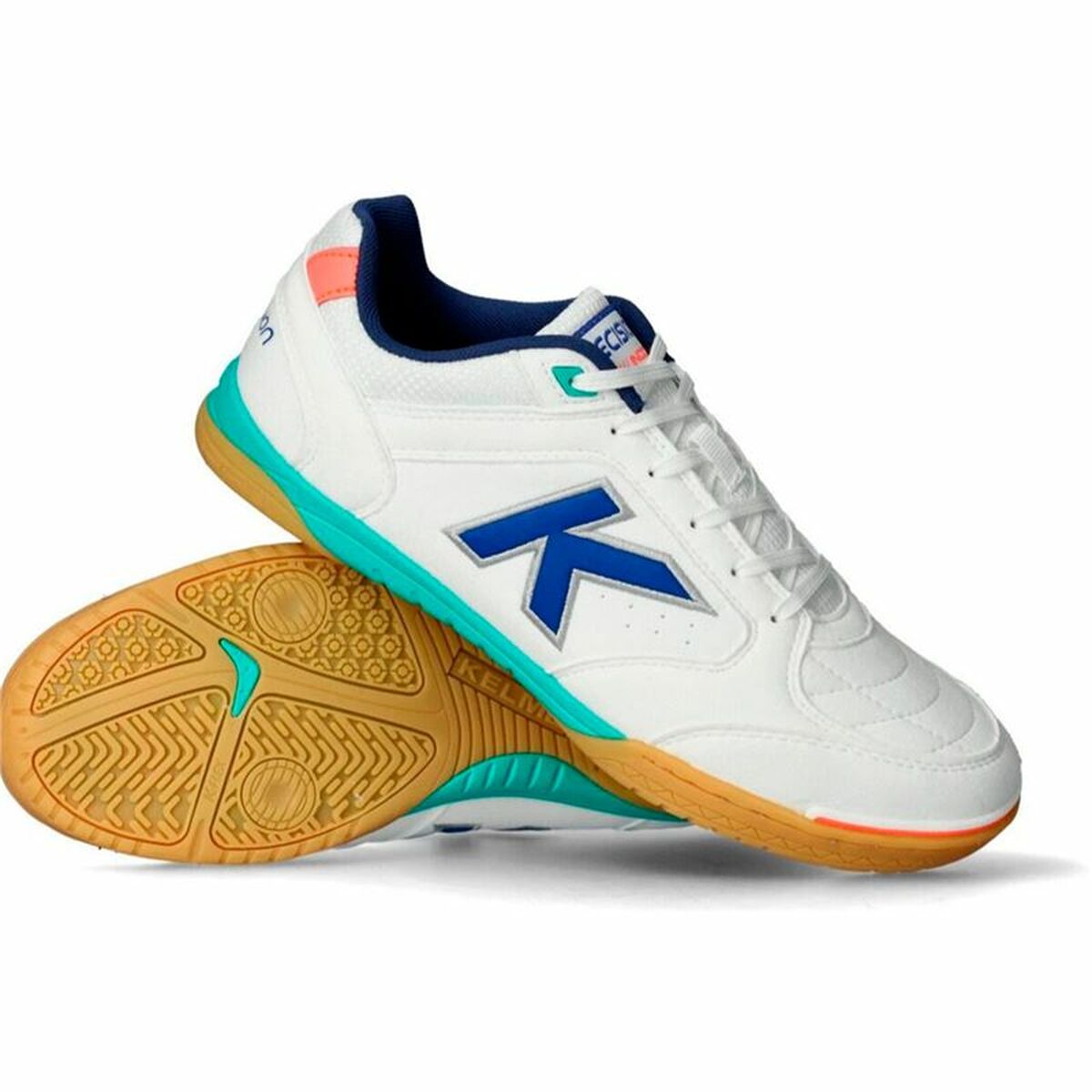 Παπούτσια Ποδοσφαίρου Σάλας για Ενήλικες Kelme Precision Λευκό