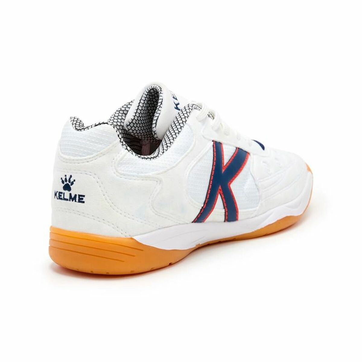 Παπούτσια Ποδοσφαίρου Σάλας για Ενήλικες Kelme Indoor Copa Elastic Λευκό