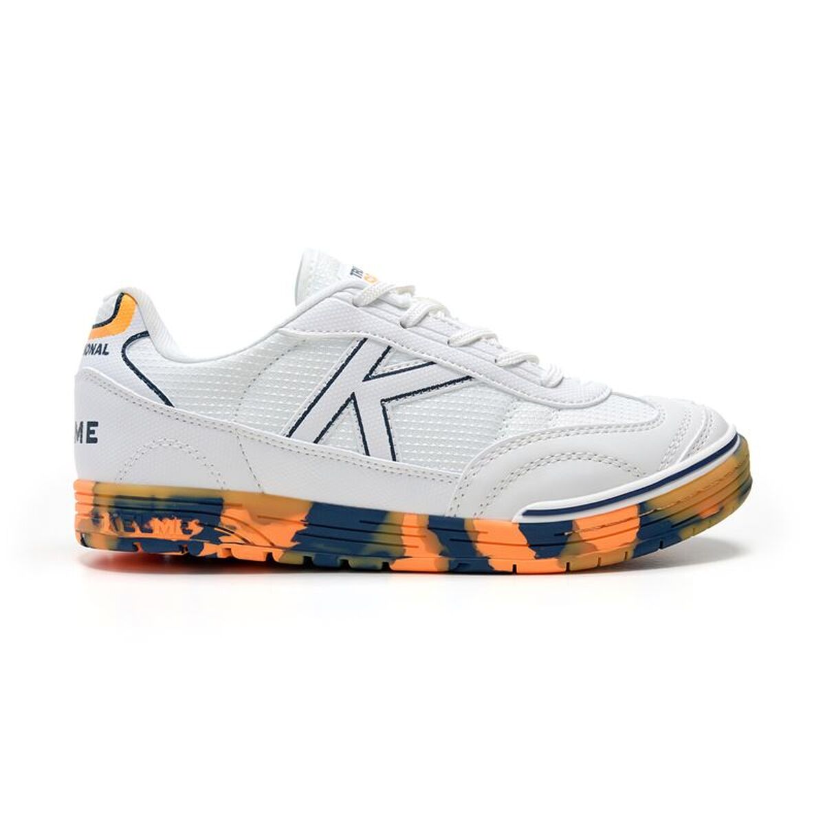 Παπούτσια Ποδοσφαίρου Σάλας για Παιδιά Kelme Trueno Lace Λευκό
