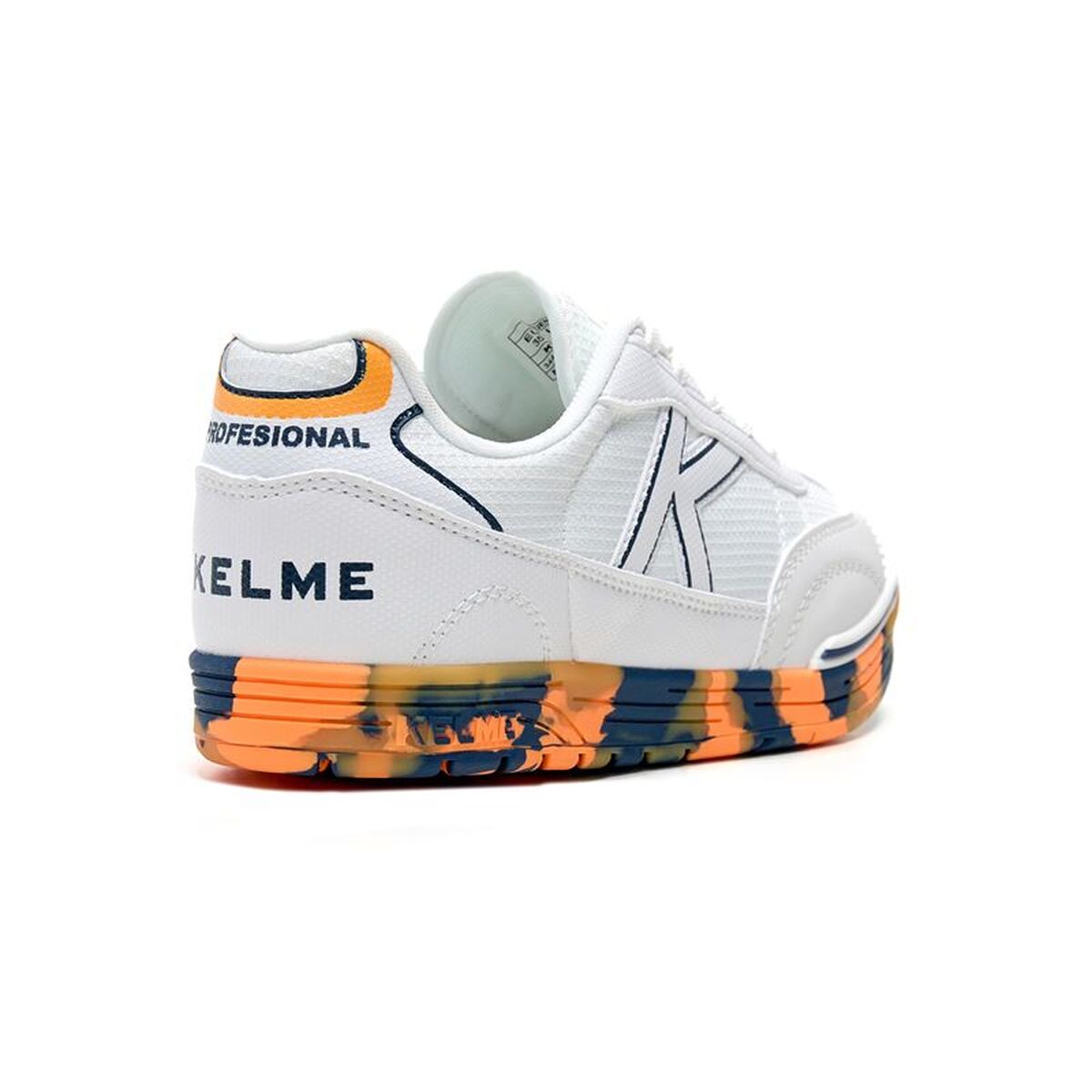 Παπούτσια Ποδοσφαίρου Σάλας για Παιδιά Kelme Trueno Lace Λευκό