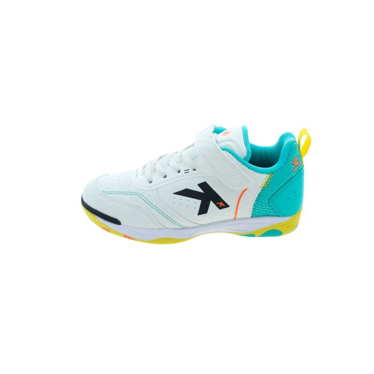 Παπούτσια Ποδοσφαίρου Σάλας για Παιδιά Kelme Goleiro Elastic Indoor Λευκό