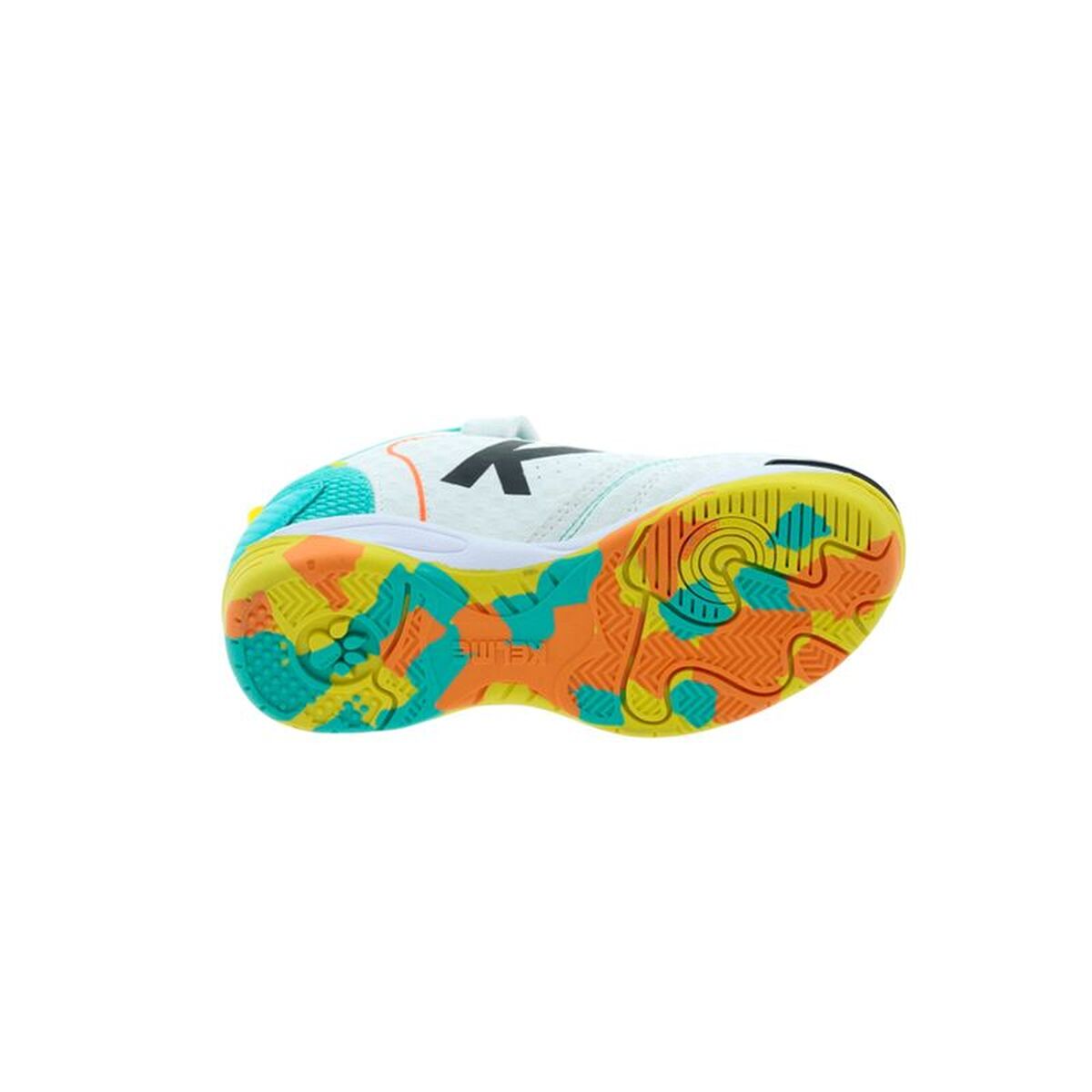 Παπούτσια Ποδοσφαίρου Σάλας για Παιδιά Kelme Goleiro Elastic Indoor Λευκό