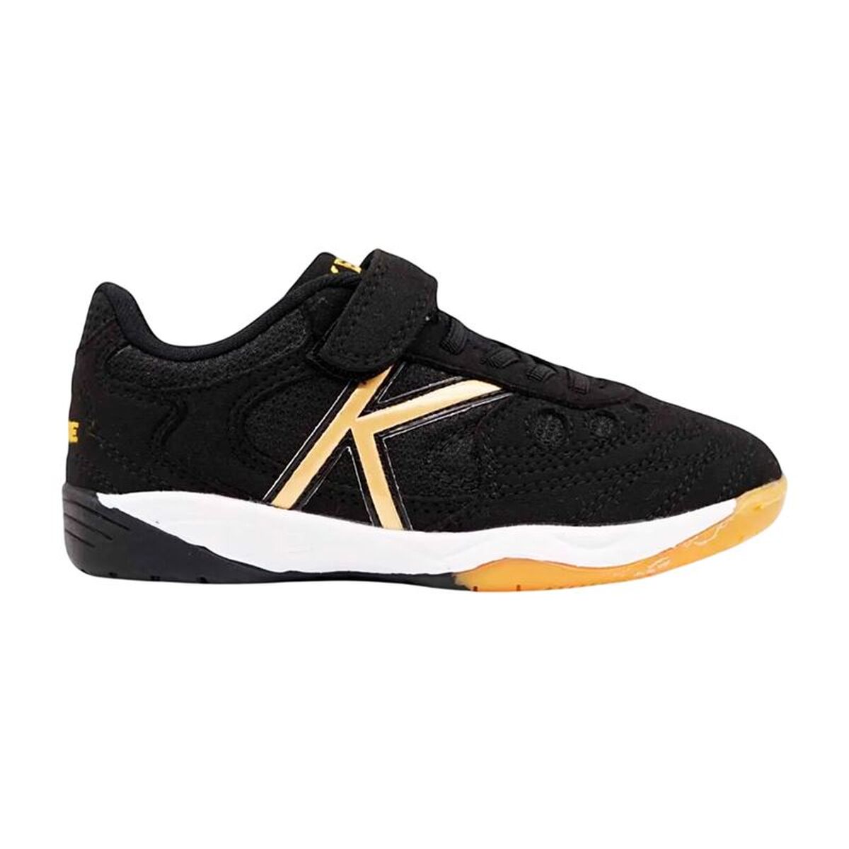 Παπούτσια Ποδοσφαίρου Σάλας για Παιδιά Kelme Keleme New Millenium Μαύρο