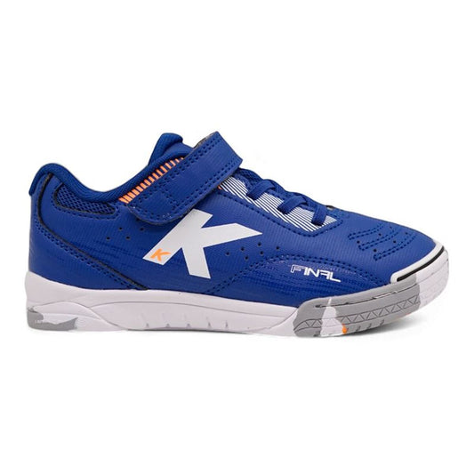 Παπούτσια Ποδοσφαίρου Σάλας για Παιδιά Kelme Final Elastic Indoor Μπλε