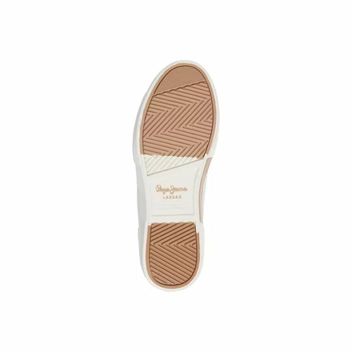 Γυναικεία Αθλητικά Παπούτσια Pepe Jeans Kenton Court Golden Λευκό