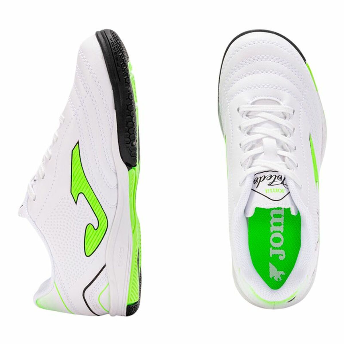 Παπούτσια Ποδοσφαίρου Σάλας για Ενήλικες Joma Sport Top Flex Plus Men 2502 Λευκό