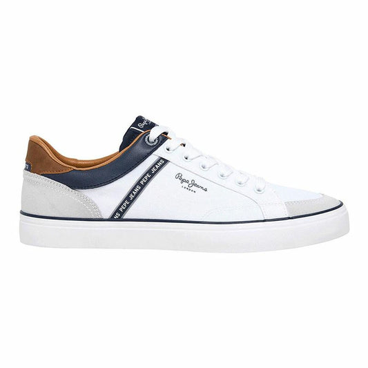 Ανδρικά Αθλητικά Παπούτσια Pepe Jeans Kenton Stage Λευκό