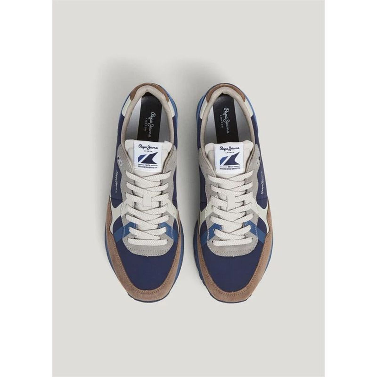 Ανδρικά Casual Παπούτσια Pepe Jeans Brit Prints Ανοιχτό καφέ