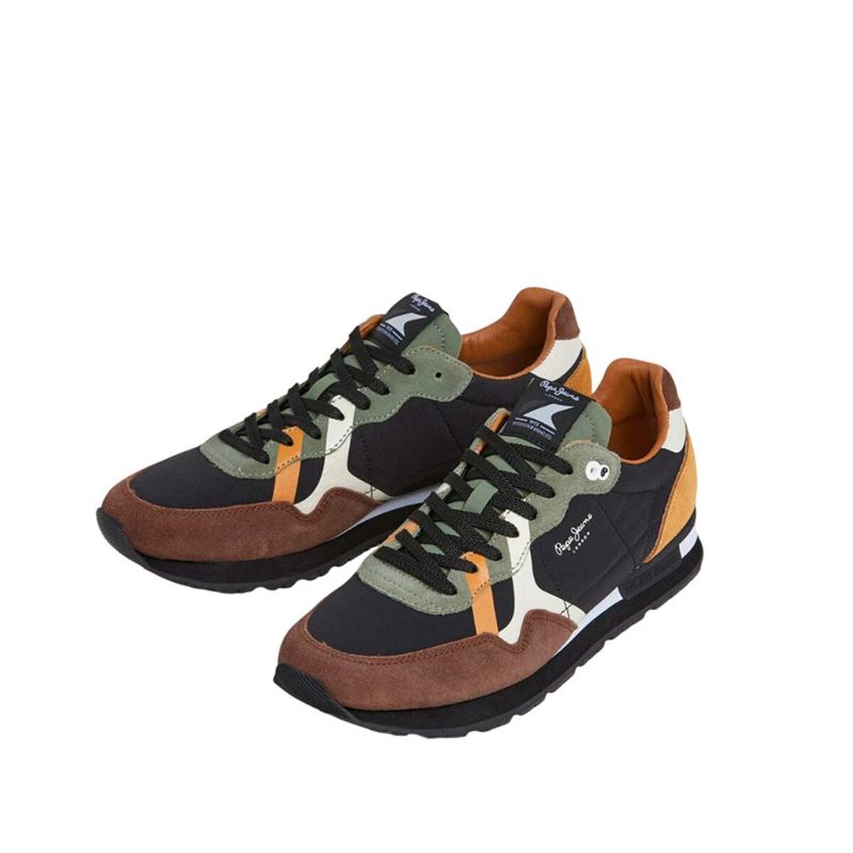 Ανδρικά Casual Παπούτσια Pepe Jeans Brit Prints Καφέ