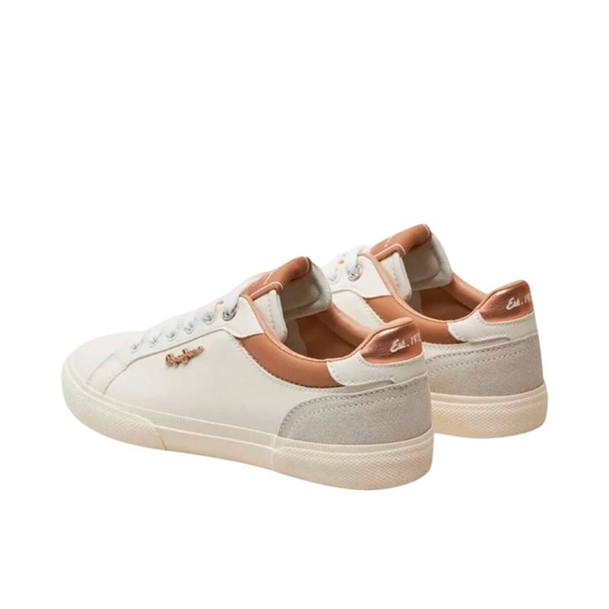 Γυναικεία Casual Παπούτσια Pepe Jeans Kenton Court Ανοιχτό καφέ