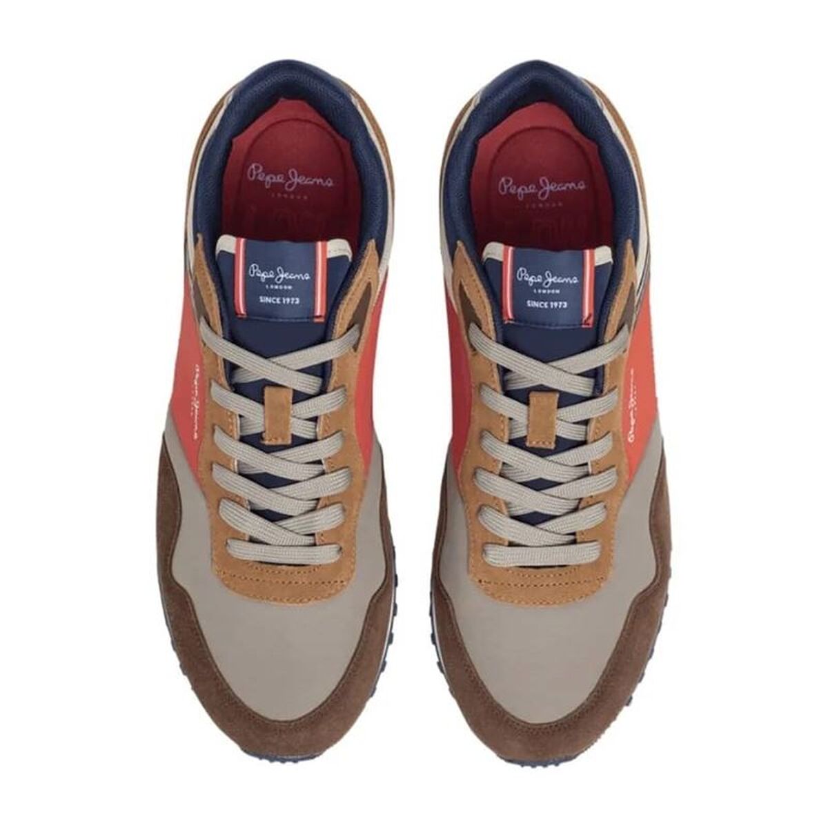 Ανδρικά Αθλητικά Παπούτσια Pepe Jeans London Mood Ανοιχτό καφέ