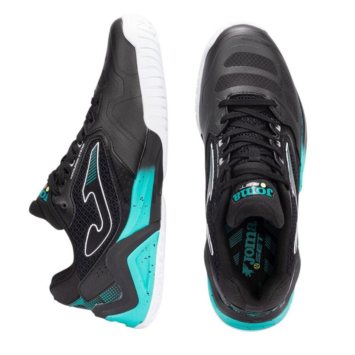 Ανδρικά Παπούτσια Τένις Joma Sport Set 2501 Μαύρο
