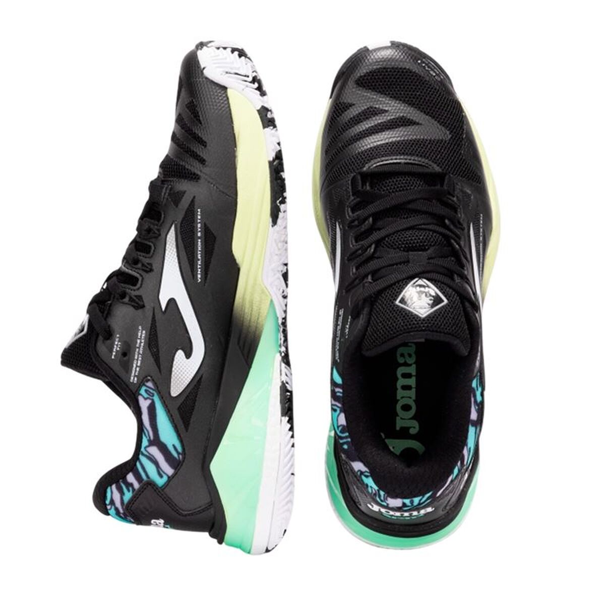 Παπούτσια Paddle για Ενήλικες Joma Sport Spin 2501 Μαύρο