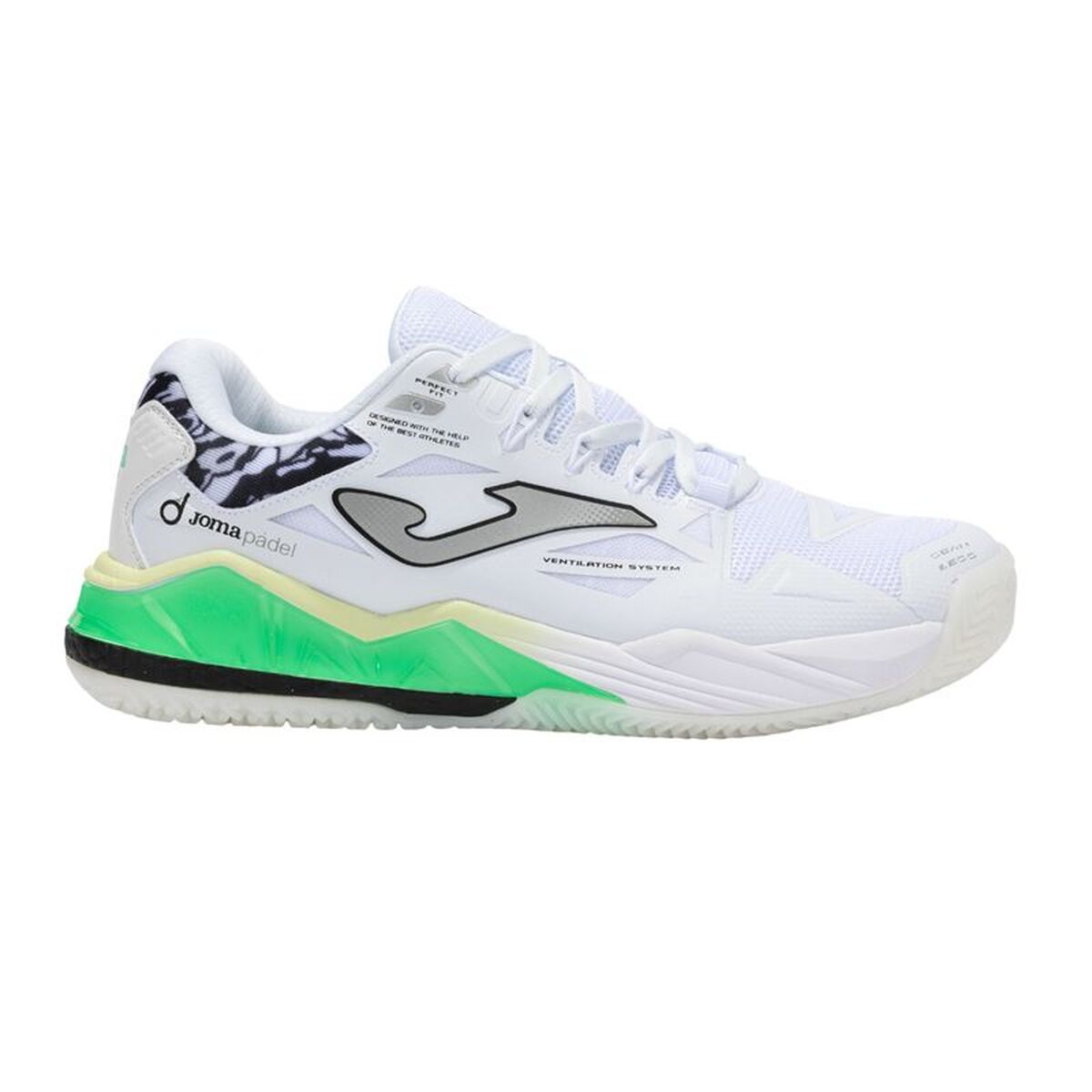 Παπούτσια Paddle για Ενήλικες Joma Sport Spin 2502 Λευκό