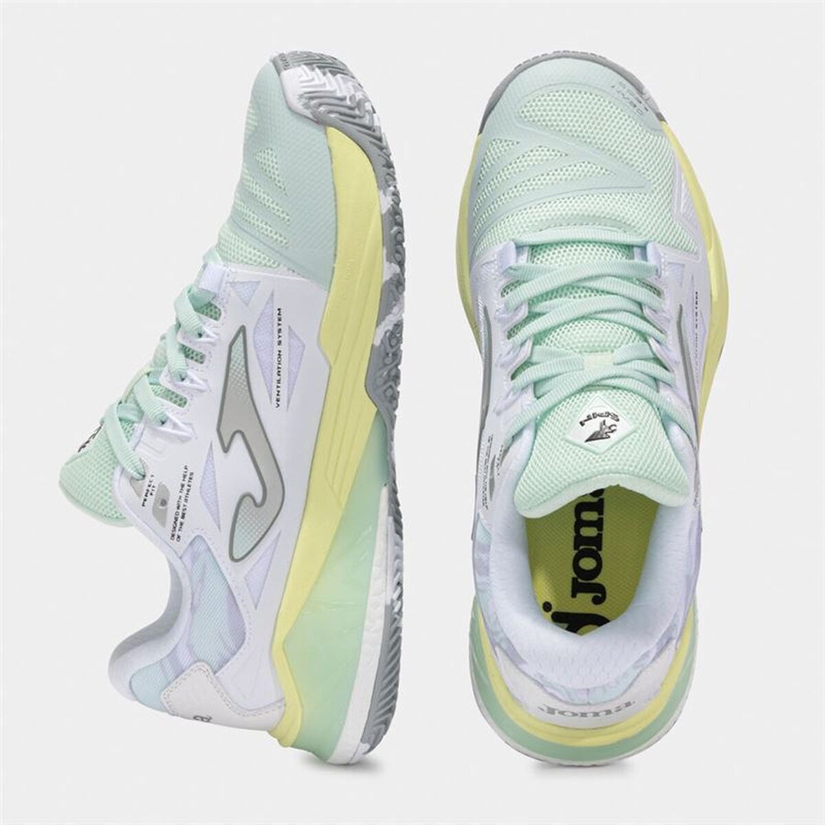 Παπούτσια Paddle για Ενήλικες Joma Sport Spin 2502 Λευκό