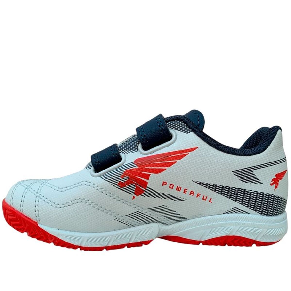 Παπούτσια Ποδοσφαίρου Σάλας για Παιδιά Joma Sport Powerful 2505 Λευκό