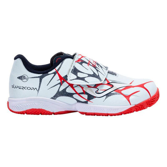 Παπούτσια Ποδοσφαίρου Σάλας για Ενήλικες Joma Sport Super Copa 2505 Λευκό