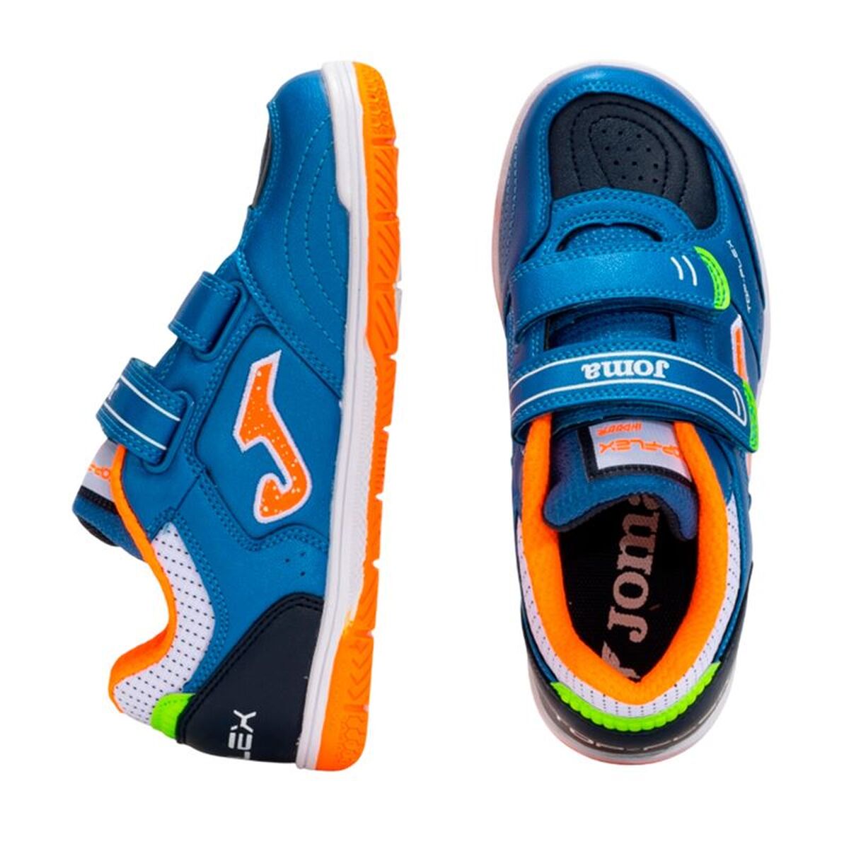 Παπούτσια Ποδοσφαίρου Σάλας για Παιδιά Joma Sport Top Flex 2504 Μπλε