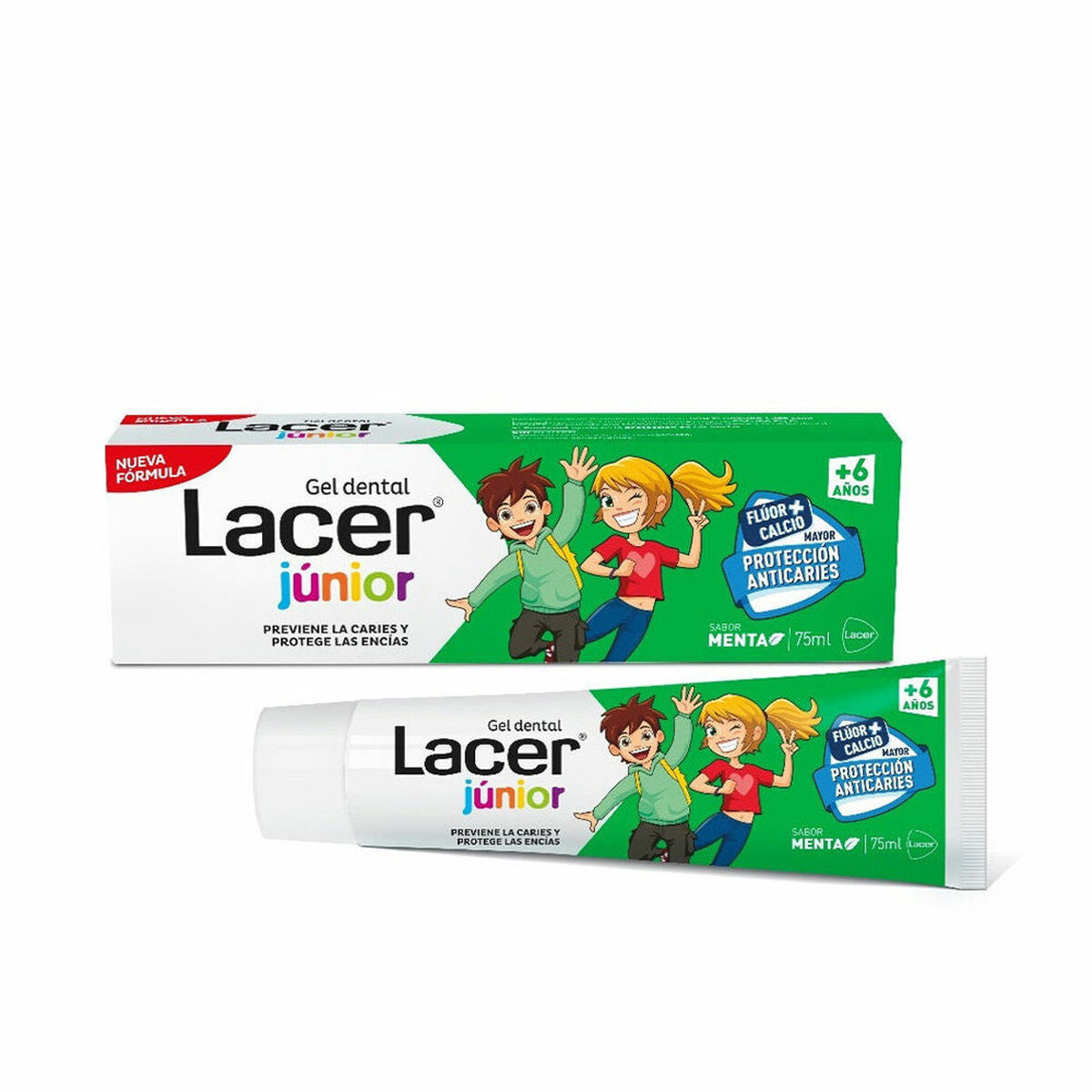 Οδοντόκρεμα Lacer Junior 75 ml Junior Μέντα