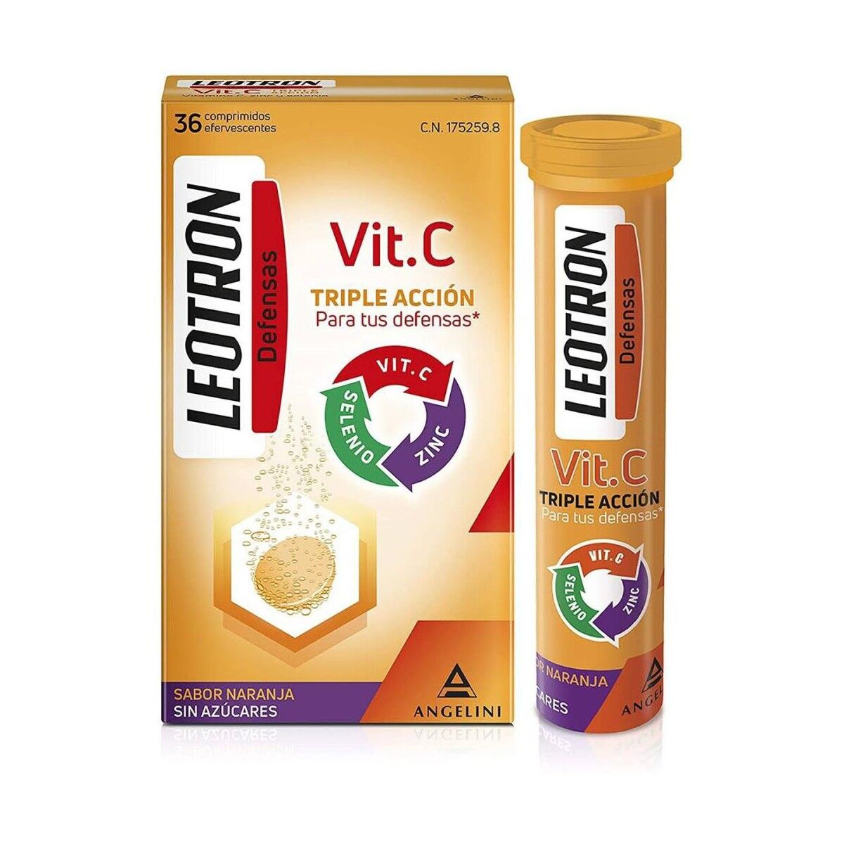 Βιταμίνη C Leotron Vitamina C 36 Μονάδες