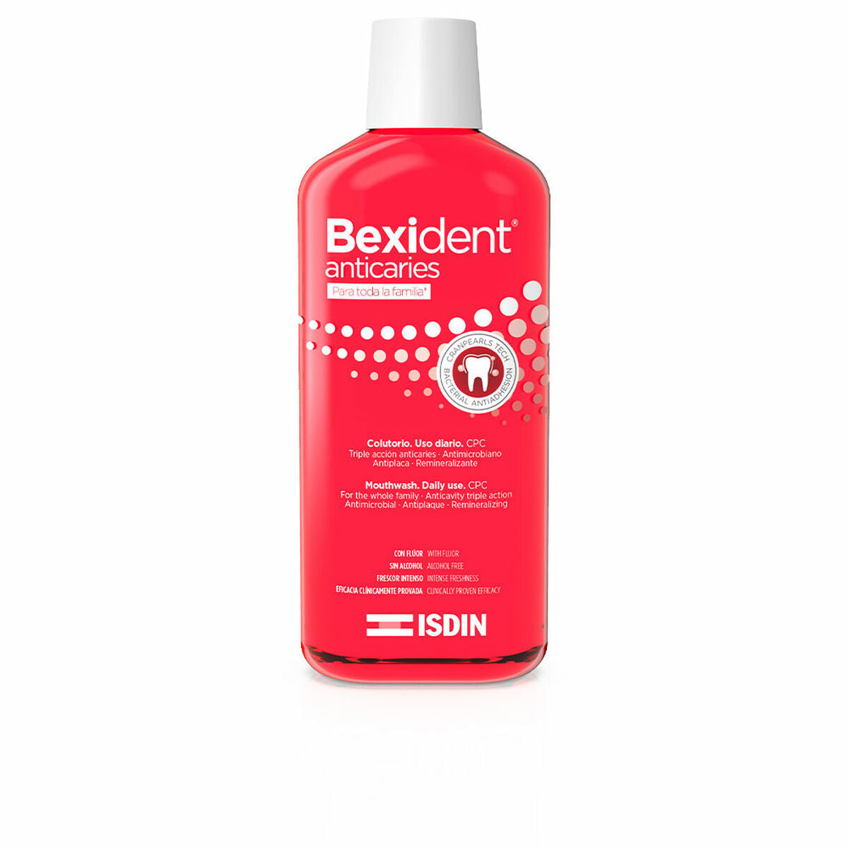 Στοματικό Διάλυμα Isdin Bexident Anticaries 500 ml Κατά της τερηδόνας