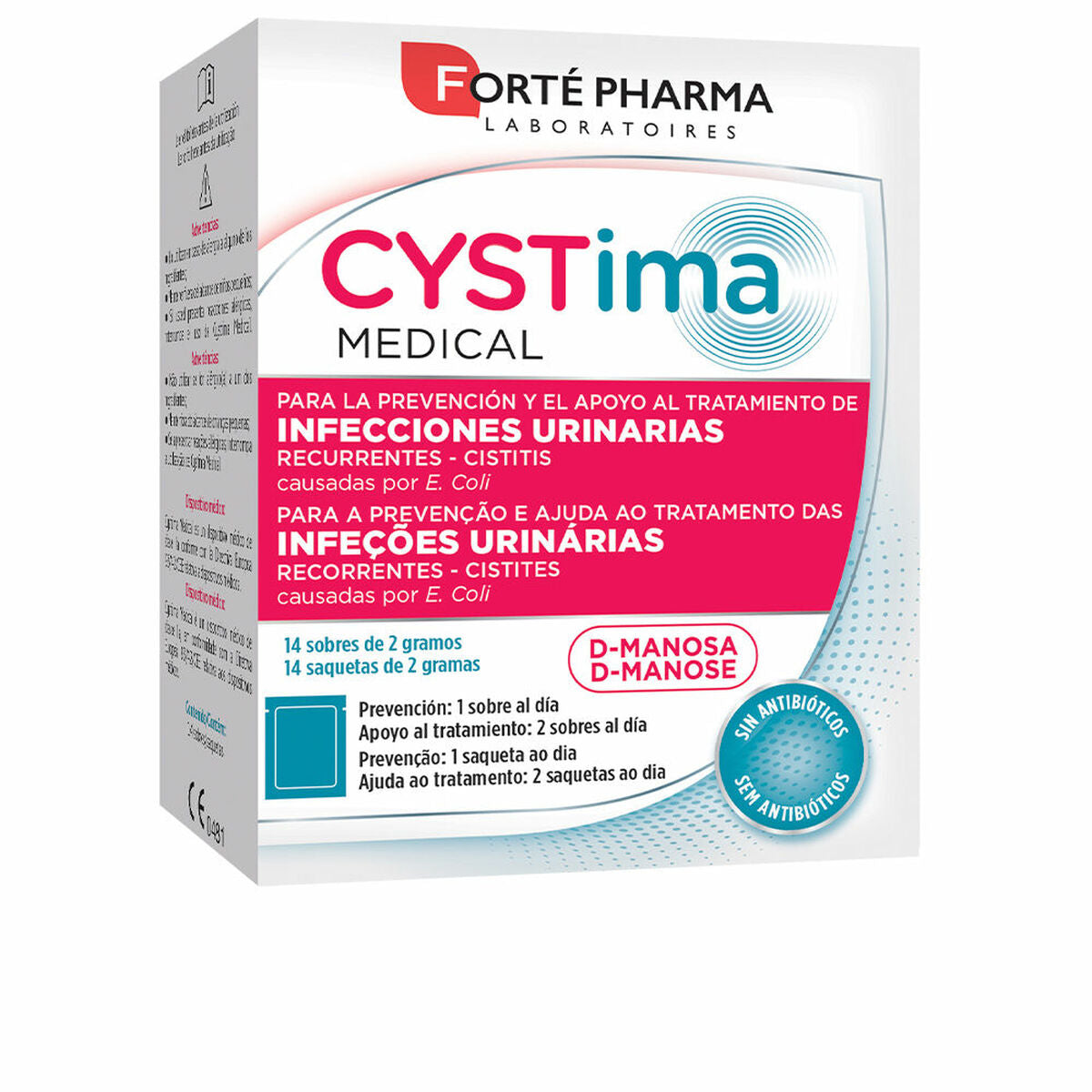Συμπλήρωμα Διατροφής Forté Pharma CYStima 14 Μονάδες