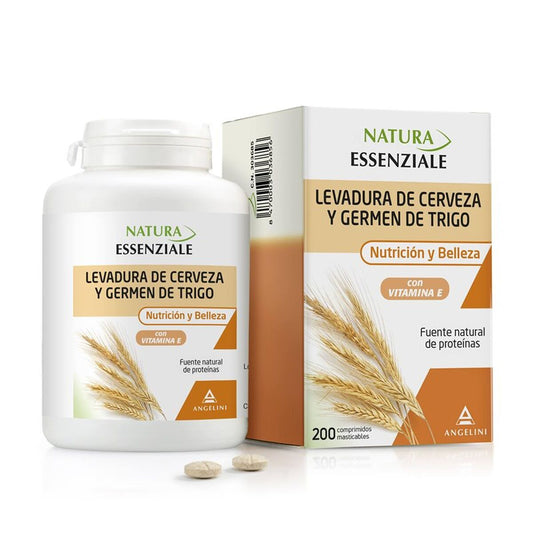 Ζύμη Μπύρας Natura Essenziale Angelini Natura 200 Μονάδες