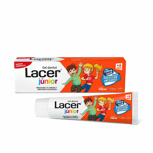 Οδοντόκρεμα Lacer Junior 75 ml Junior Φράουλα