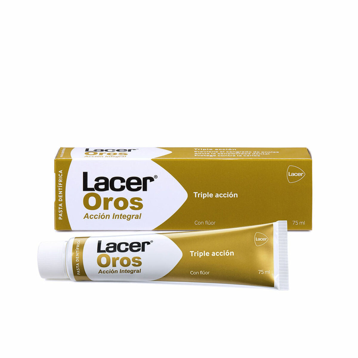Οδοντόπαστα Τριπλής Δράσης Lacer Lacer Oros 75 ml
