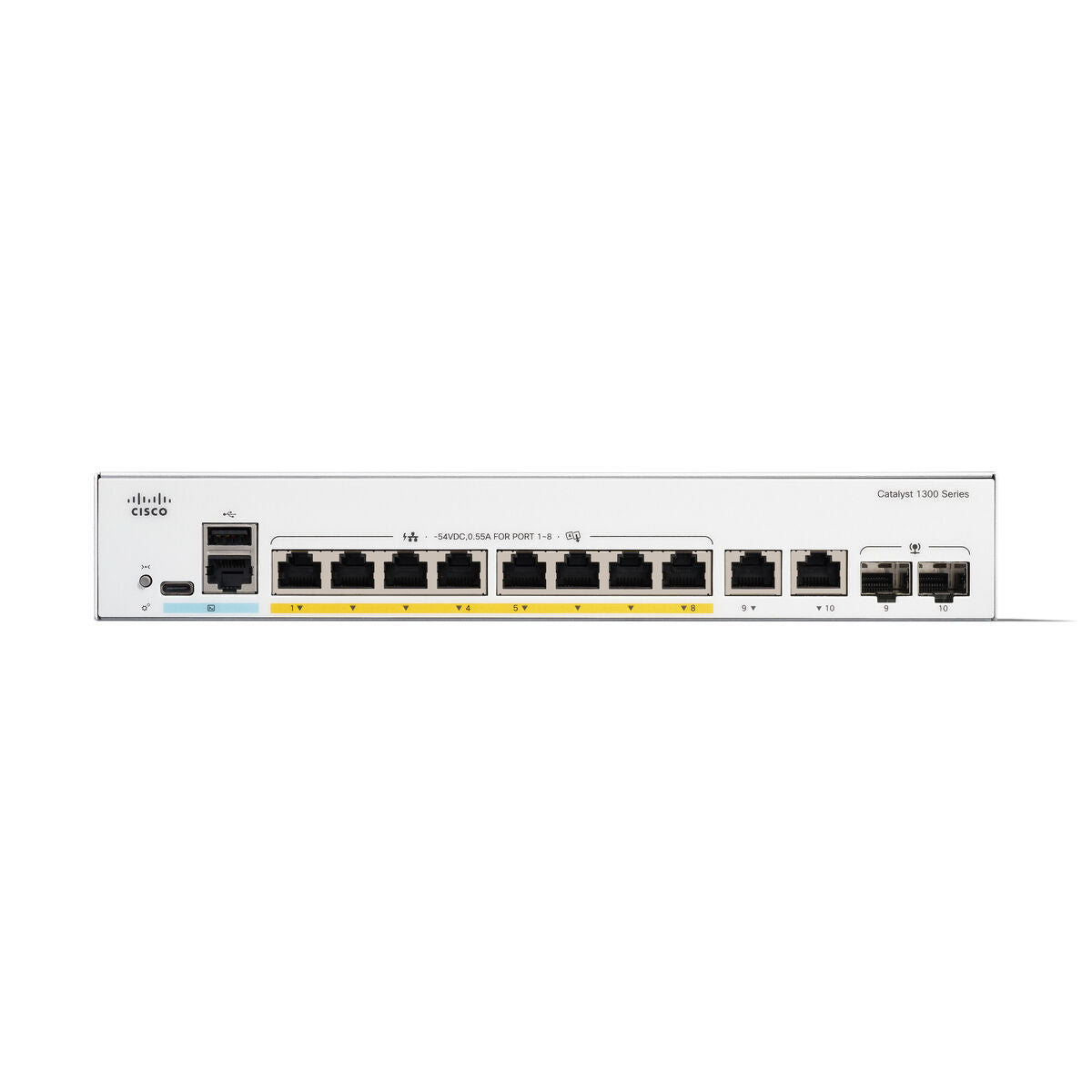 Διακόπτης CISCO C1300-8P-E-2G