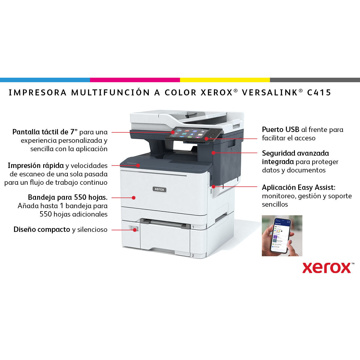 Εκτυπωτής Λέιζερ Xerox C415V_DN