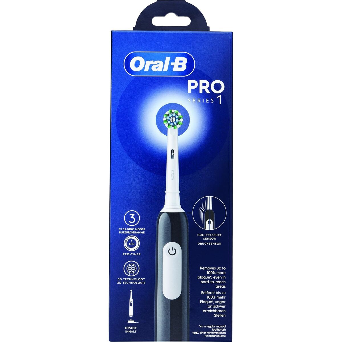 Ηλεκτρική οδοντόβουρτσα Braun Pro 1 Μαύρο