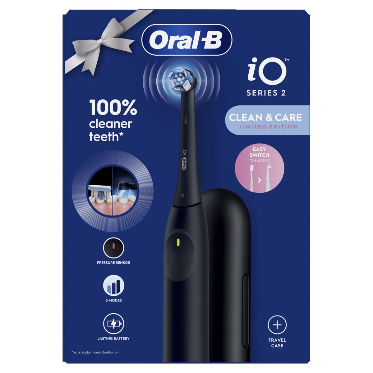 Ηλεκτρική οδοντόβουρτσα Oral-B Series 2 IO Μαύρο