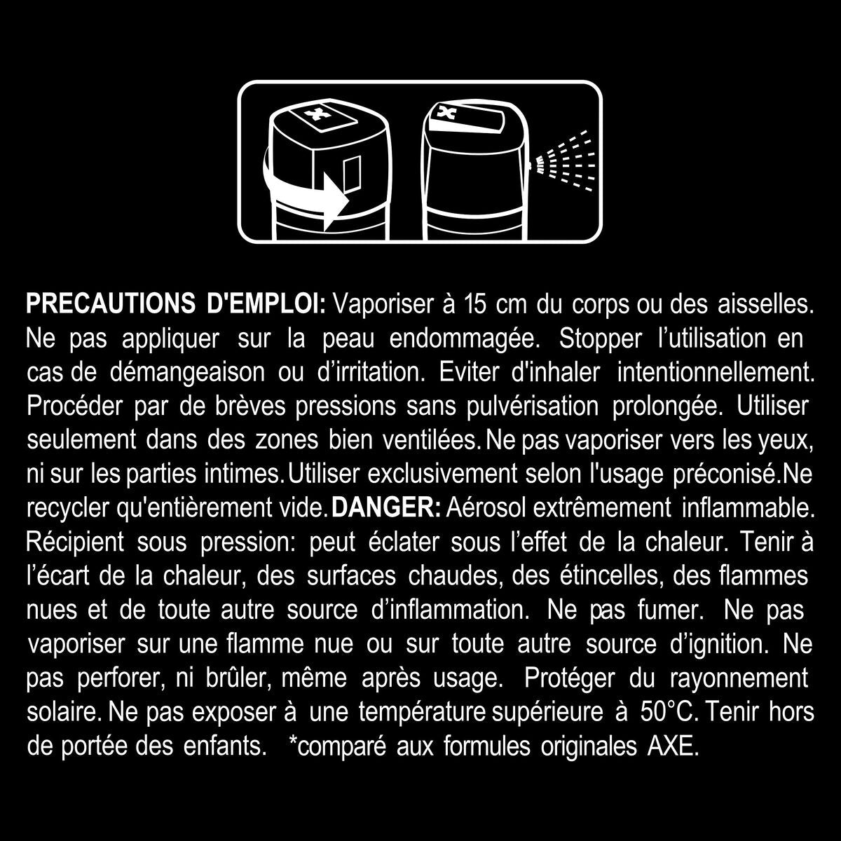 Αποσμητικό Spray Axe Apollo 150 ml 3 Τεμάχια