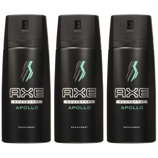 Αποσμητικό Spray Axe Apollo 150 ml 3 Τεμάχια