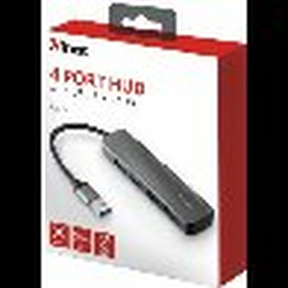 Hub USB 4 Θύρες Trust 23327