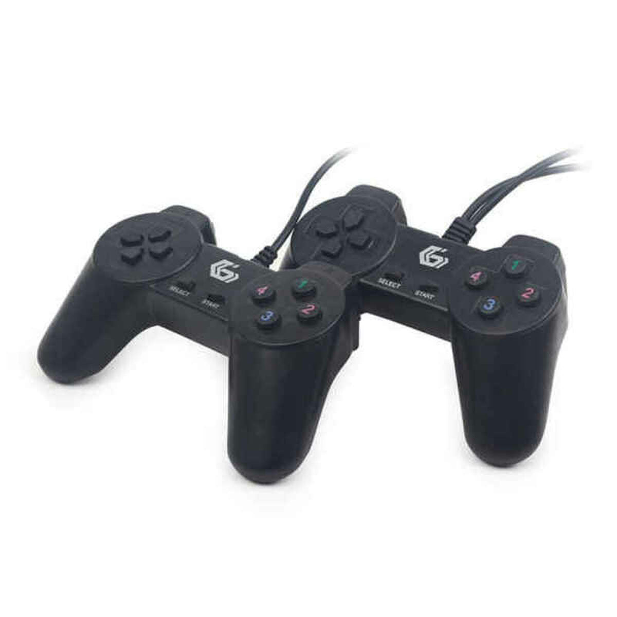 Τηλεχειριστήριο για Gaming GEMBIRD USB GAMEPAD Μαύρο
