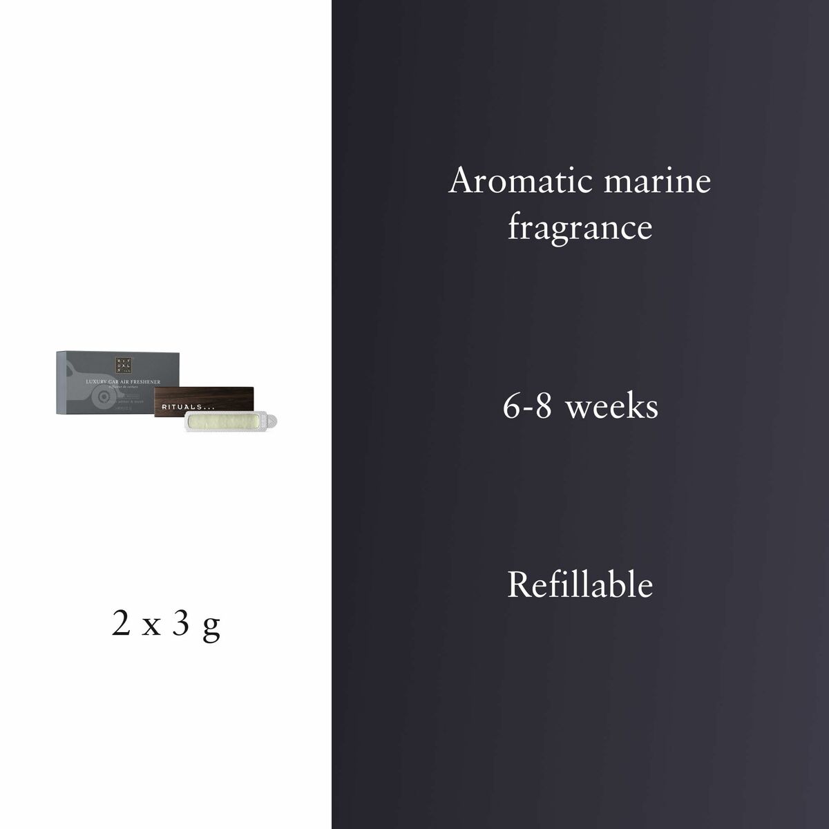 Αποσμητικό Αυτοκινήτου Rituals HOMME 3 g