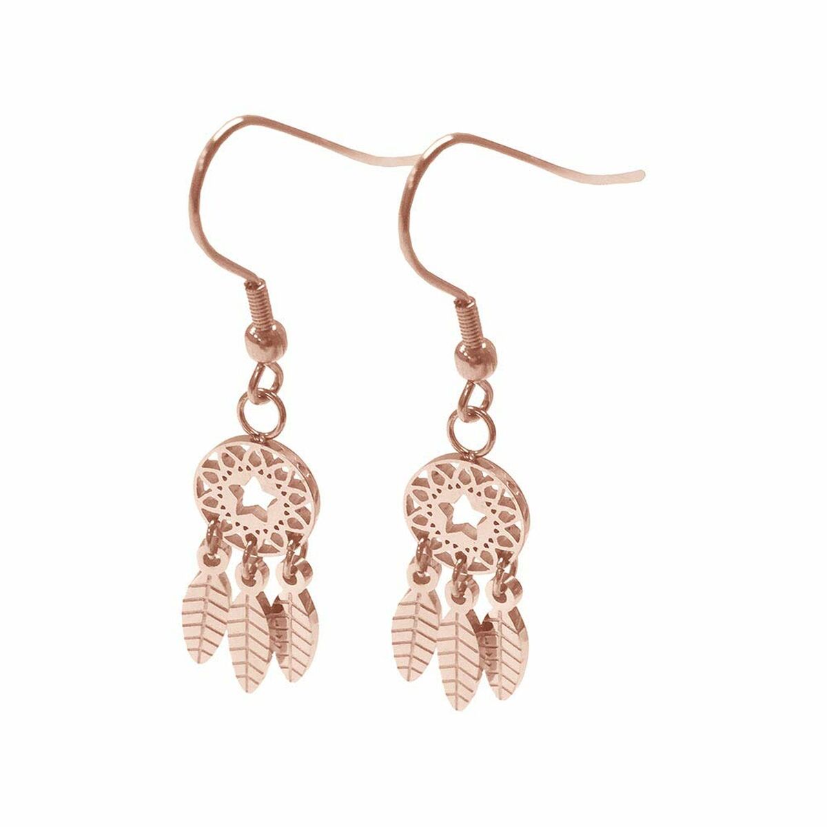 Γυναικεία Σκουλαρίκια CO88 Collection 8CE-70002 Ροζ χρυσό