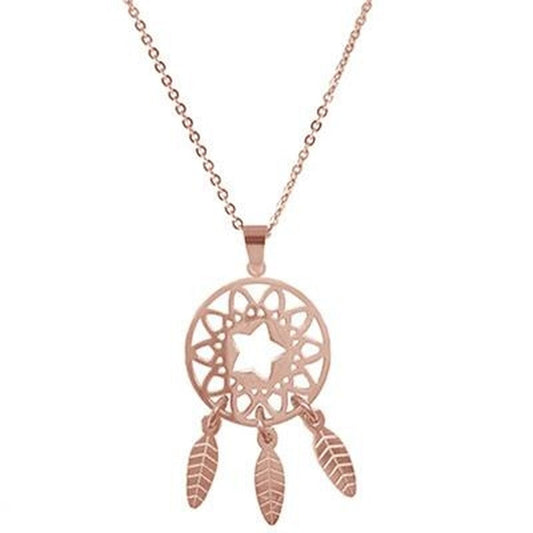 Γυναικεία Κρεμαστά Κοσμήματα CO88 Collection 8CN-10042 Ροζ χρυσό